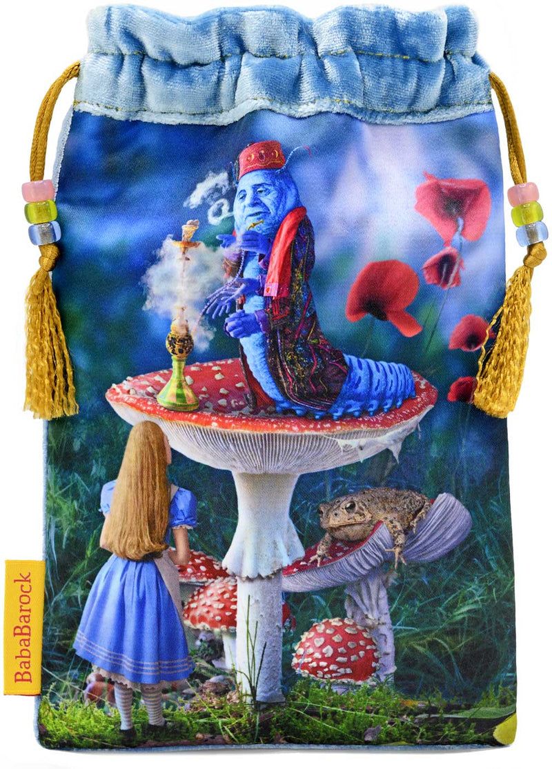 Alice and the Caterpillar - limited edition tarot bag