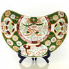 Assiette en porcelaine Ironstone d'Ashworth. Chinoiserie peinte à la main du XIXe siècle