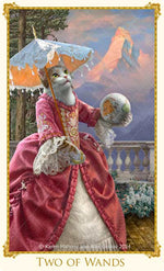 Bohemian Cats' Theatre Tarot. Pre-orders will open in late 2024. NOT YET AVAILABLE. PLEASE DON'T ATTEMPT TO BUY THIS.