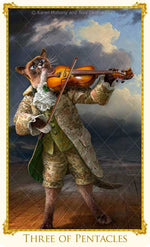 PRE-ORDER. The Bohemian Cats Theatre Tarot LARGE FORMAT limited edition deck.