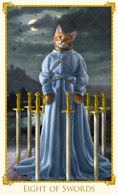 The Bohemian Cats Theatre Tarot LARGE FORMAT limited edition deck.