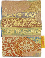 Floral Vines - Japanese vintage silk foldover pouch