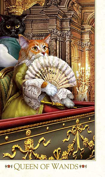 Baroque Bohemian Cats' Tarot MINI Deck - Baba Store EU - 4