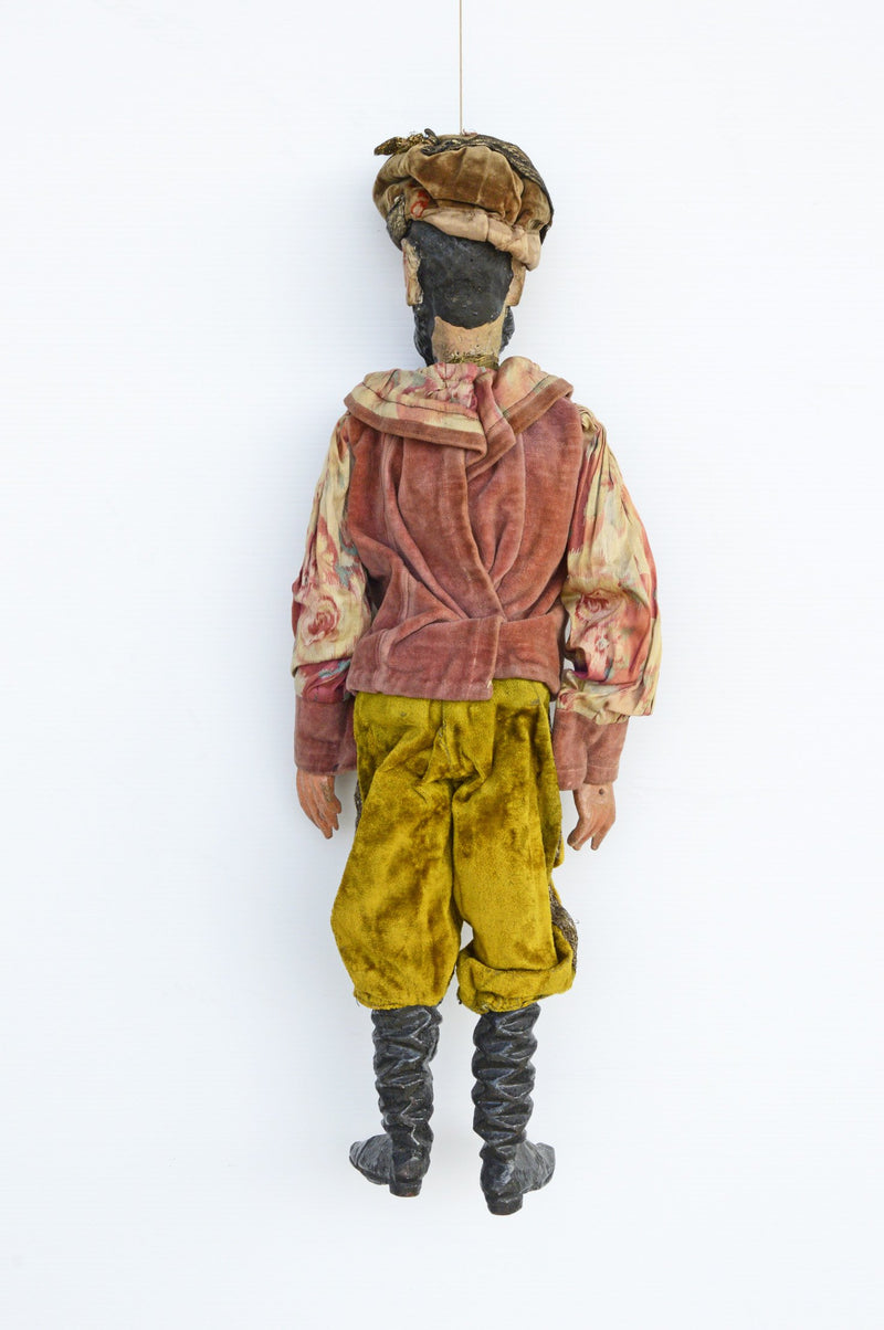 antique marionette, puppet, wooden puppet, czech puppet, czechoslovakian puppet