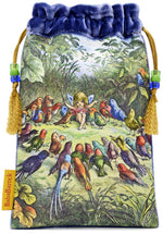 Fairies by Richard Doyle - bird fairy drawstring bag