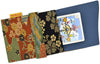 BabaBarock tarot bag, foldover tarot pouch in Japanese vintage silk