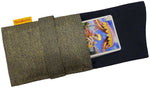 Obi tarot bag, vintage Japanese fabric, foldover tarot pouch