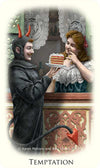Temptation - fortune telling card by Baba Studio / BabaBarock, oracle decks