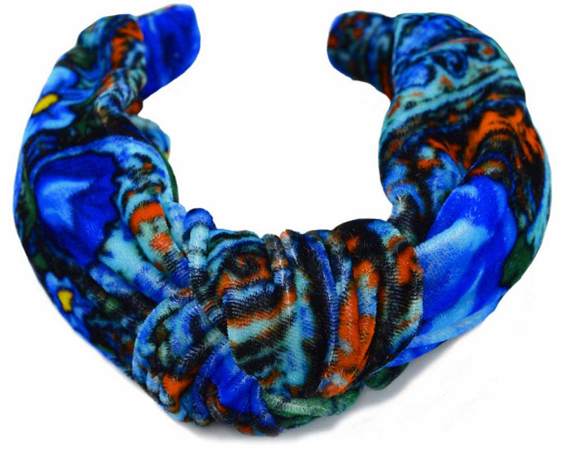 Knot headband in silk velvet, headbands by Baba Studio / BabaBarock