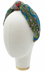 Paisley headband, velvet knot headbands by Baba Studio / BabaBarock