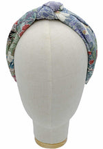 Vintage headband, kimono silk headbands for weddings, headpieces by BabaBarock / Baba Studio