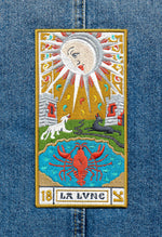 La Lune embroidery patch -  special, detailed piece