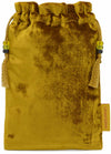 Liberty bag, silk tarot pouch with silk velvet, Liberty of London fabric