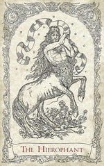 The Hierophant, The Centaur. Mythical Creatures Tarot, Baba Studio