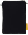 Gothic bag with strap, Memento Mori tarot pouch in black silk velvet