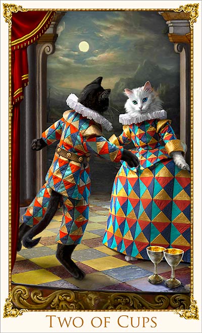 Bohemian Cats' Tarot - 2023-Deck. Vorbestellungen werden Ende 2022 oder Anfang 2023 geöffnet. NOCH NICHT VERFÜGBAR. BITTE VERSUCHEN SIE NICHT, DAS ZU KAUFEN.