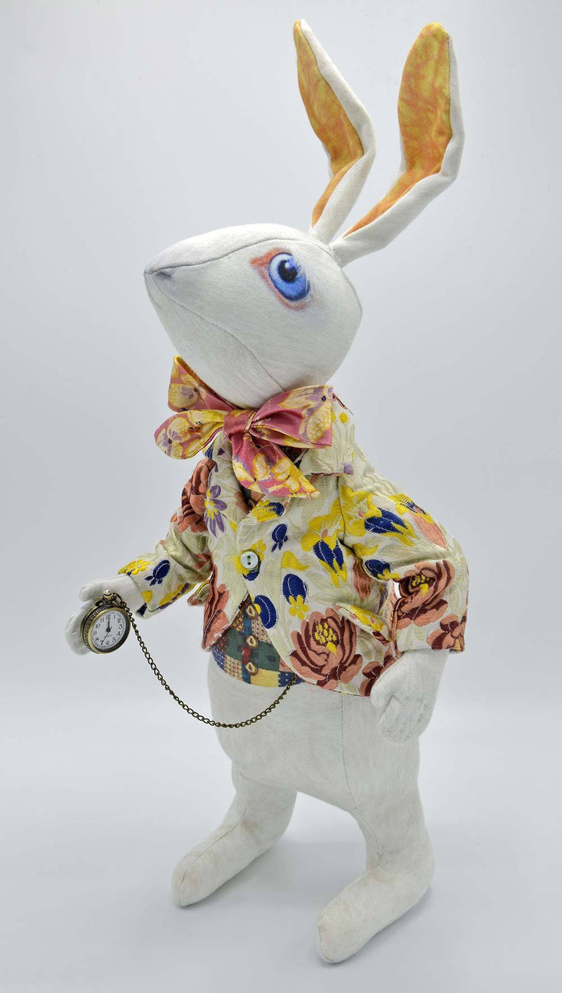 The White Rabbit doll by Baba Studio, limited edition art dolls - The Alice Tarot