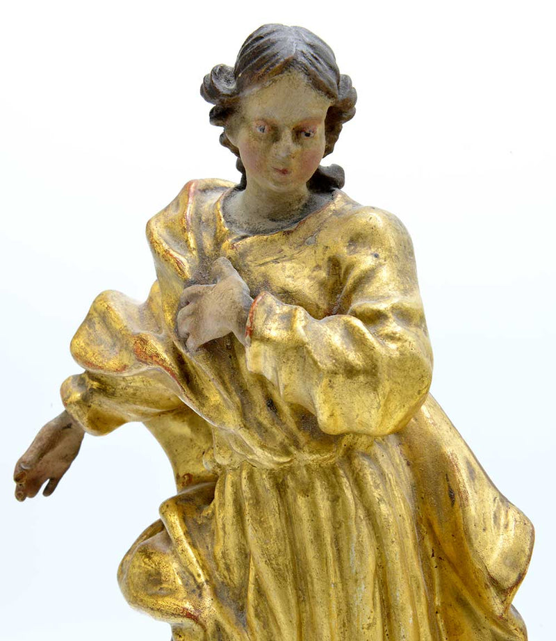 Early 18th century gilded statue of Maria Immaculata (Alpine)