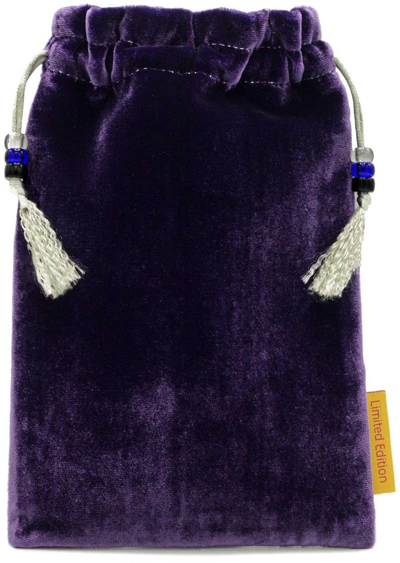 The World — limited edition in purple silk velvet