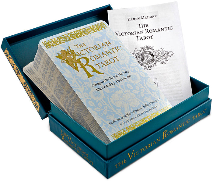 The Victorian Romantic Tarot third edition (metallic overlay). Now
