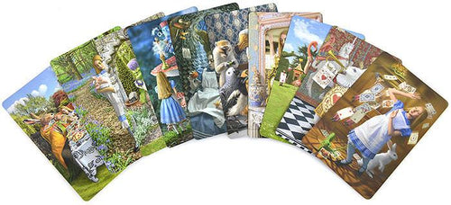Set of ten illustrations from The Alice Tarot - Baba Store