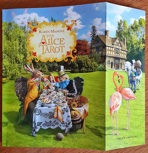 Alice Tarot companion book, alice in wonderland tarot deck, baba studio, , tarot cards, tarot deck, cartes de tarot, Tarot-karten