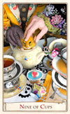 The Alice Tarot deck, mad hatter, tea party, alice in wonderland tarot cards, buy alice deck online, baba studio