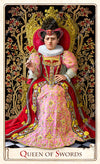 Red Queen from The Alice Tarot by Baba Studio, Alice in Wonderland tarot deck
