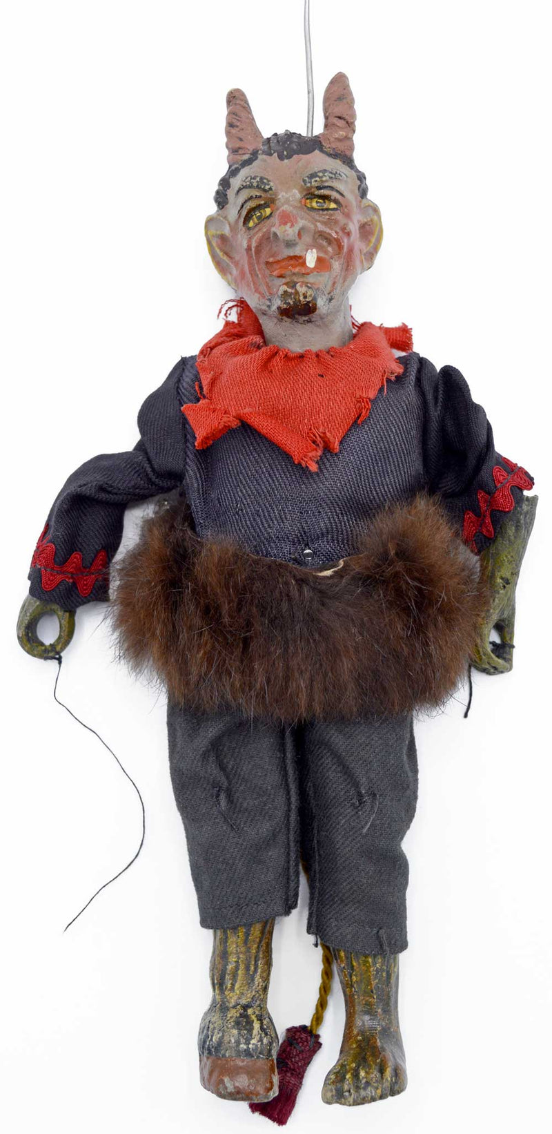 Great old Czech devil puppet.