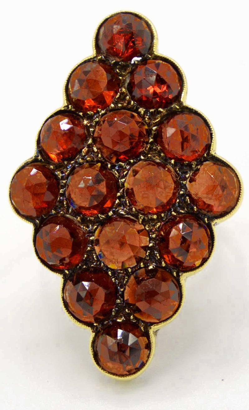 Vintage Almondite Garnet Cluster Brooch/Pendant with Matching Ring sold  separately — Lifestyle with Lynn
