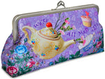 The Tea Party, lavender, 10 inch size in dupion - Baba Store EU - 2
