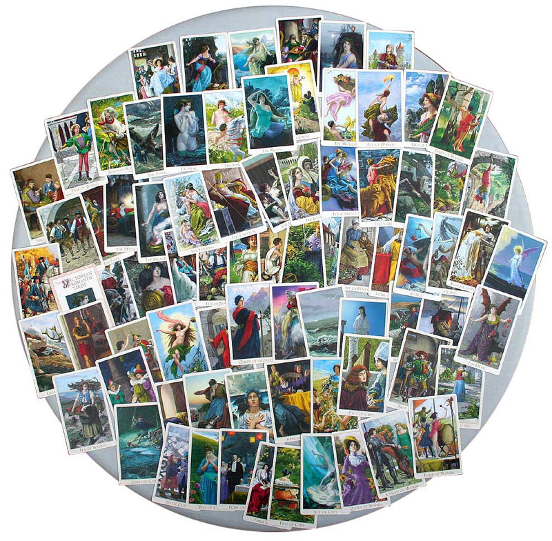 The Victorian Romantic Tarot GOLD limited edition. – BabaBarock EU&UK The Victorian Romantic Tarot GOLD limited edition. – BabaBarock EU&UK